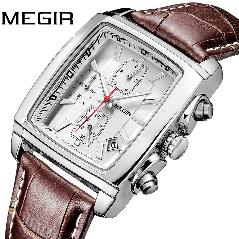 Watch Men Top Brand Luxury Quartz Military Watches Leather Wristwatch