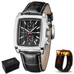 Watch Men Top Brand Luxury Quartz Military Watches Leather Wristwatch