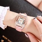 Women diamond Watch starry Luxury Bracelet set Watches