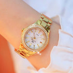 Ladies Wrist Watches Dress Gold Watch Women Crystal Diamond Watches