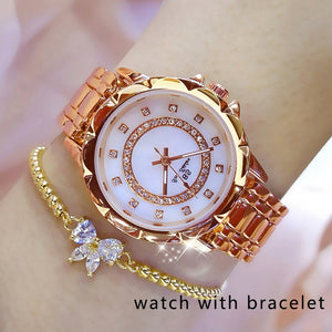 Diamond Women Luxury Brand Watch  Rhinestone Elegant